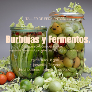 Taller de Fermentación · 🫧 Burbujas & Fermentos 🥕 - English & Español